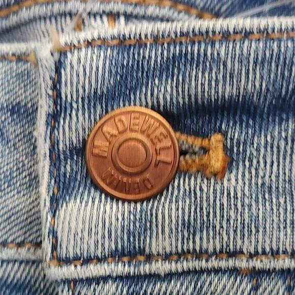 Madewell Curvy High Rise Skinny Womens Plus Size Blue Jeans 22W $128 price NWT - Picture 6 of 6